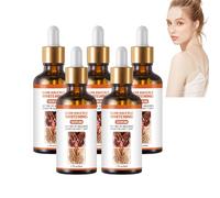 Sérum éclaircissant - Sérum traitant l'hyperpigmentation - Sérum correcteur de taches brunes pour le visage et le corps - Soin éclaircissant à la niacinamide, atténue les taches brunes (5 bouteilles)