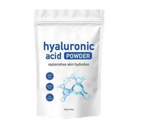 Serum En Poudre A L'acide Hyaluronique, 100 G, Faible Poids Moleculaire, Hydratation Et Repulpeur De La Peau, Micro-Ingredients, Poudre D'acide Hyaluronique Hydrosoluble