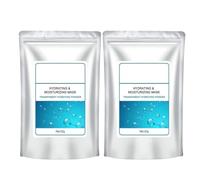 Sérum en poudre d'acide hyaluronique anti-rides,faible poids moléculaire,qualité cosmétique végétalienne,hydratant et hydratant pour la peau,Sérum facial en poudre d'acide hyaluronique DIY (2PC)