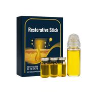 Sérum en stick à bille, 25 ml - Soin revitalisant ciblé, cure de 14 jours, format nomade et hygiénique, soin doux et illuminateur, ampoules de recharge