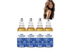 Sérum épaississant pour cheveux à bille, volumisant, léger, non gras, absorption rapide, application facile. Convient tous types cheveux, hommes femmes. Usage quotidien. Cuir chevelu plus dense (PCS4)
