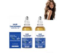 Sérum épaississant pour cheveux à bille, volumisant, léger, non gras, absorption rapide, application facile. Convient tous types cheveux, hommes femmes. Usage quotidien. Cuir chevelu plus dense (PCS2)