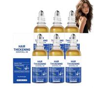 Sérum épaississant pour cheveux à bille, volumisant, léger, non gras, absorption rapide, application facile. Convient tous types cheveux, hommes femmes. Usage quotidien. Cuir chevelu plus dense (PCS6)