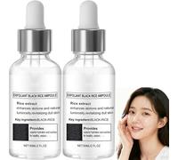 Sérum exfoliant à ampoules de riz noir et blanc, ampoule de riz exfoliant, exfoliant pour le visage, exfoliant pour le visage, exfoliant pour le visage, sérum exfoliant pour le visage, sérum exfoliant