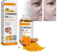 Sérum Facial À L'huile De Curcuma, Liquide De Visage, Sérum De Correction De Spot Urmérique Et Illuminant, Une Crème Hydratante De 30 Ml Laisse Tomber Liquide Absorbant Rapidement, Améliore La Mati