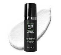 Sérum facial léger pour homme avec acide salicylique, complexe granactif et huile d'arbre à thé pour points noirs, pores ouverts et