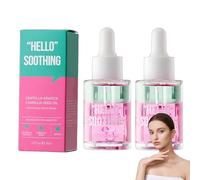 Sérum facial superposable 2 en 1, 2 combinaisons de principes actifs, soin intensif pour les besoins individuels de la peau (2 x 30 ml, Centella/Camellia)