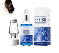 Sérum GHK-Cu 30ml, Nourrit le Cuir Chevelu & les Racines | Enrichi En Cuivre-Peptide, Application Précise Grâce à L’applicateur, Favorise Une Chevelure Belle Et Brillante