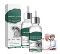 Sérum Gouttes Oculaires, Hydratation Longue Durée, Doux et Efficace, Facile à Utiliser, Soulage la Fatigue au Travail, aux Études et à la Conduite (2Pièce)