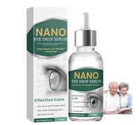 Sérum Gouttes Oculaires Nano,Hydratant Doux et Efficace,Soulage la Sécheresse Oculaire, Soulage la Fatigue,Effet Instantané et Longue Durée, Pour le Bureau, la Conduite et Autres Occasions (1Pièce)