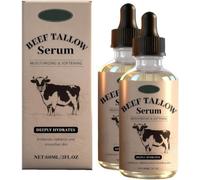 Sérum hydratant au suif, soin liquide raffermissant, hydratation et boost de collagène, non gras, gouttes illuminatrices, texture légère et absorption rapide, pour femmes et hommes