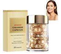 Sérum hydratant Ceramid Capsules, réparation quotidienne de la peau et hydratation, capsules raffermissantes anti-âge pour ridules et élasticité, éclaircissant et éclaircissant Ceramid Essence (1pcs)