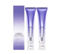 Serum hydratant pour les lèvres, Serum de soins pour les lèvres plumper changeant de couleur, Effet de masque brillant avec plénitude instantanée et réduction de la ligne fine (2PCS)