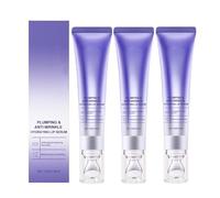Serum hydratant pour les lèvres, Serum de soins pour les lèvres plumper changeant de couleur, Effet de masque brillant avec plénitude instantanée et réduction de la ligne fine (3PCS)