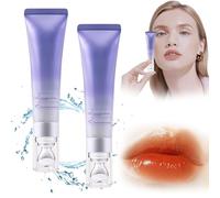 Sérum Lèvres Hydratant Repulpant Et Anti-rides, Huile Sérum Réparatrice Pour Les Lèvres, Baume Hydratant, Baume À Lèvres Avec 24 H De Brillance Et De Douceur (Orange (2 pièces))