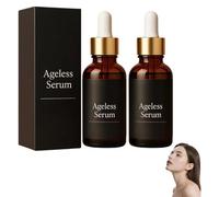 Sérum Luxeveria Ageless, Sérum Visage Anti-rides Herbionyx, Raffermit intensément la peau, Teint rajeuni, Lisse les rides et ridules, Convient à tous les types de peau (2PCS)