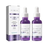 Sérum Mela B3, Sérum de Vitamine B3 Correcteur de Taches Brunes Anti-Âge pour le Visage + 10% de Niacinamide, Sérum Correcteur de Teint Réduit les Taches Brunes et les Marques Post-Acné, Sérum