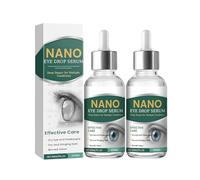 Sérum Nano Eye Drops, gouttes pour les yeux, soin anti-fatigue oculaire, doux et efficace, 30 ml/boîte (2pcs)