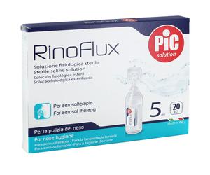 Sérum physiologique stérile Rinoflux PIC - 5 mL (boite de 20)