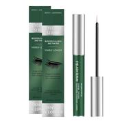 Sérum pour cils sans hormones - Formule naturelle - Booster de cils pour une croissance plus rapide des cils - Végétalien - 5 ml x 2