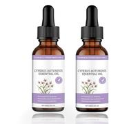 Sérum pour la peau au Cyperus Rotundus, Huile de Cyperus Naturelle 60 ml, Apaisant et Doux, Réduit la Pousse des Poils et Rétrécit les Pores, pour Femmes et Hommes