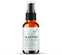 Sérum pour la peau Eva Naturals 10 Actifs (30 ml) - Élimine les ridules et les taches brunes sur le visage - Pour un teint plus clair et plus lumineux