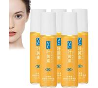 Sérum Pour Les Yeux à La Lutein, Luteine Essence Anti Cerne, Serum Cernes Sous Les Yeux, Serum Contour Des Yeux, Sérum Réparateur Anti-Rides Pour Les Yeux Avec Vc Et LutéIne (8ML, 5PC)