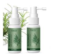 Serum Pousse Cheveux,Spray à Huile Essentielle De Romarin Pour La Croissance Des Cheveux,Growth Hair Oil,Huile de Pousse Cheveux Très Rapide,pour les Femmes et les Hommes (2X 60ml)