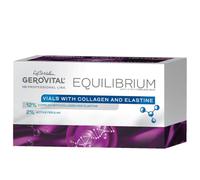 Sérum professionnel pour le visage avec 12% de collagène et d'élastine | Sérum hydratant et anti-rides intensif | Protection antioxydante Gerovital H3 Equilibrium 20 Ampoules x 2 ml