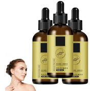 Sérum raffermissant anti-rides, réduit les ridules en 28 jours, sérum visage ferme et repulpé, hydratation en profondeur et effet liftant pour tous les types de peau (3Pièce)