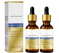 Sérum raffermissant pour le visage, sérum anti-âge aux peptides et au collagène, hydratant et raffermissant pour le visage, réduit les ridules et les rides, pour tous types de peau. (2pcs)