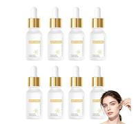Sérum rajeunissant lissant peau raffermissant hydratant renouveau. (8PCS) | Essences nourrissantes éclaircissantes pour le visage Renouvellement quotidien, traitement d'éclat boosté pour tous.