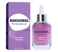 Sérum repulpant au bakuchiol, sérum anti-âge à la niacinamide, 30 ml - Une alternative naturelle au rétinol qui lisse visiblement les ridules, raffermit la peau, convient aux peaux sensibles