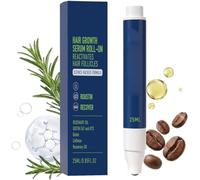 Sérum Roll-on, Sérum Croissance Capillaire avec Applicateur Précis, Soin du Cuir Chevelu, Formule Nourrissante à Base de Plantes, pour des Cheveux Visuellement Plus Épais et Plus Densités