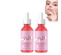 Sérum Rose Pour Lèvres 2PCS - Hydratation Intense, Effet Repulpant, Brillance Durable | Soin Nuit Réparateur Avec Acide Hyaluronique | Masque Pour Lèvres Sèches