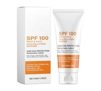 Sérum Solaire Visage Invisible Très Haute Protection Pour Types De Peaux Crème Solaire Pour Le Visage Lotion Écran Solaire Lotion Écran Solaire SPF 100 Résistante