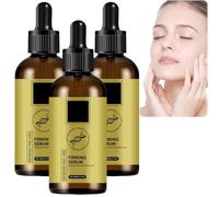 Sérum tenseur instantané pour le visage, sérum anti-rides raffermissant aux polypeptides d'or pour un effet liftant, raffermissant et hydratant, réduisant les rides et ridules (3PCS)