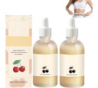 Sérum Ventre Vrai - Huile Hydratante Raffermissante pour le ventre, Hydratation Longue Durée, Nourrit en Profondeur et Renforce l'Élasticité, Atténue les Vergetures