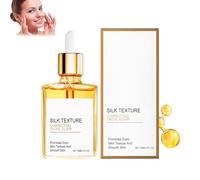 Sérum visage à la texture soyeuse, huile visage à la vitamine E pour femmes, huile corps anti-âge à l'acide hyaluronique, éclaircissante et hydratante pour affiner les pores et lisser la peau. (1)