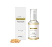 Sérum visage à l'essence de haricots, soin hydratant et éclaircissant à l'extrait de soja et à l'acide hyaluronique, hydratant repulpant doux pour tous types de peau (1)