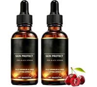Sérum visage anti-âge pour cernes et ridules, sérum protecteur pour peaux noires, hydratation légère, comble rides et ridules, effet liftant
