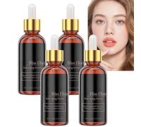 Sérum visage anti-âge Youth Bliss Elixir avec peptides et collagène, sérum liftant et hydratant éclaircissant pour une peau lisse, ferme et éclatante (4pcs)