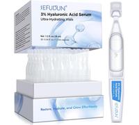 Sérum Visage Anti-Rides & Anti-Âge-3% Acide Hyaluronique Pur-Serum Visage Hydratant,Repulpant & Lissant Pour Tous Types De Peaux-1.2 Ml * 30pcs