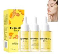Sérum visage au curcuma avec 15% de lait, sérum éclaircissant correcteur de taches brunes au curcuma pour le visage, sérum au curcuma pour les taches brunes, sérum correcteur de taches brunes (3pcs)