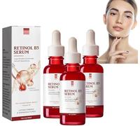 Sérum visage au rétinol et à la vitamine B3, sérum anti-âge, réduit les ridules, stimule le collagène et sublime l'éclat de la peau.