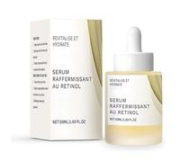 Sérum visage au rétinol, intensément hydratant, apaisant, raffermissant et repulpant. Ce sérum puissant et repulpant convient à tous les types de peau.