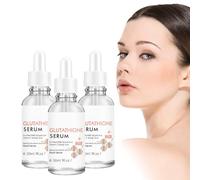 Sérum Visage Blanchissant Hydratant,Serum Visage À L’Acide Hyaluronique,Sérum Facial Ultra-concentré,Au Complexe Antioxydant Protecteur,Repulpant & Lissant,Cadeau de la Fête des Mères (3PCS)