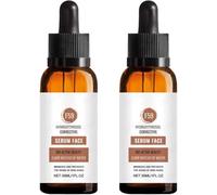 Sérum visage correcteur et raffermissant à l'hydroxytyrosol, acide hyaluronique naturel, aloe vera, acmella ; hydratation en profondeur ; pour femmes ; soin anti-âge pour peaux matures.