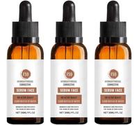 Sérum visage correcteur et raffermissant à l'hydroxytyrosol, acide hyaluronique naturel, aloe vera, acmella ; hydratation en profondeur ; pour femmes ; soin anti-âge pour peaux matures.