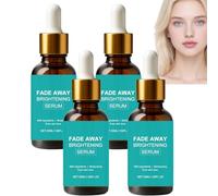 Sérum visage éclaircissant pour taches pigmentaires, sérum pour teint uniforme, soin hydratant effet glow pour peau terne, essence visage légère pour femmes (4 pièces)